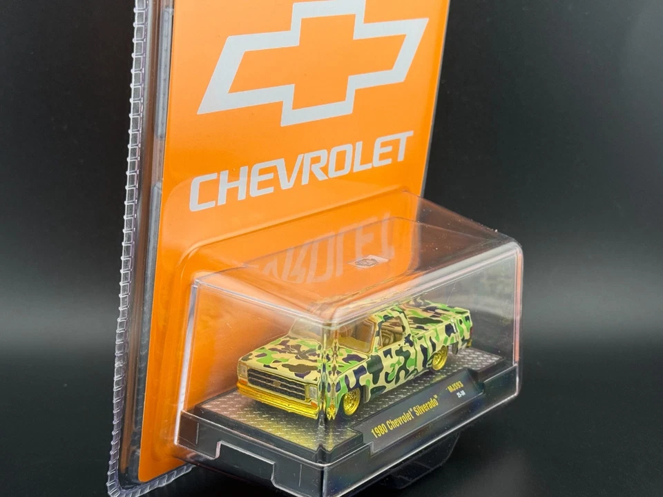 M2 1980 Chevrolet Silverado на заказ — камуфляж 31500 MJS93 1/64 CHASE - Изображение 2 из 2