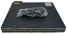Cisco WS-C2960XR-48FPD-I 48-Port PoE 10Gbps Switch
