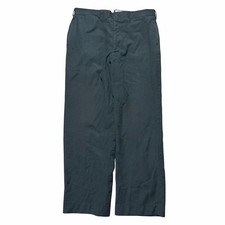 Vintage 1980s Military Wool Straight Leg Vietnam Green Pants Size 38x34