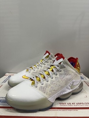 Nike LeBron 19 Low x Flintstone  Magic Fruity Pebbles  DQ8344 100 Size 9.5