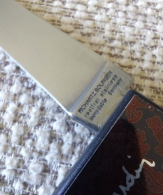 Pierre Cardin Design Messer, von Richardz in Solingen