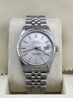 Rolex Datejust 16030 1986 original Silver dial cleaned and new plexiglass