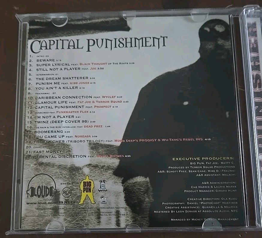 Big Pun - Capital Punishment Big Pun (CD, 1999) Big Punisher