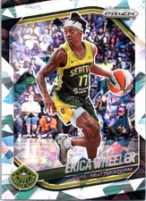 2025 Panini Prizm WNBA #125 Erica Wheeler Ice Prizms