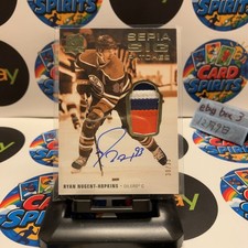 2022-23 Upper Deck The Cup Ryan Nugent-Hopkins 30/35 Sepia Sig Patches Auto Card