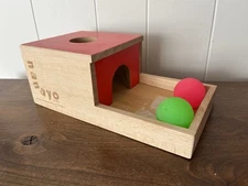 Nanayo Kids Wooden Ball Drop Box Ball Montessori Toys