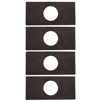 (4) Disc Axle Bend Over Locking Plates For 1-1/8 Disc Harrow Axles
