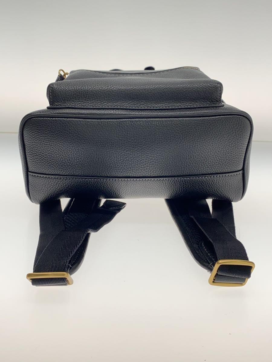 COACH Backpack Leather BLK Solid - image 4
