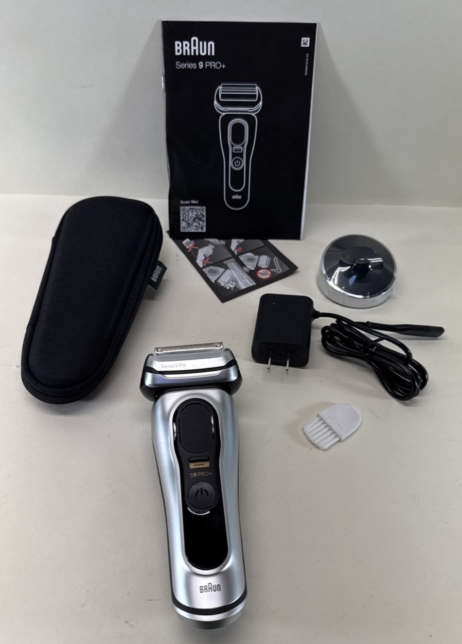 Braun Series 9 9517s PRO+ Electric Razor for Men, Wet & Dry 