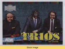 2025 Skybox Metal Universe AEW All Elite Wrestling Tony Schiavone Taz READ 0w6