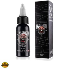 Black Tattoo Ink 1 oz 30ml -Friendly Standard Pigment Tattoo Supplies TI203-...