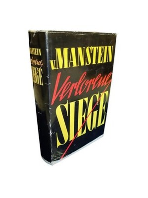 Verlorene Siege. Manstein, Erich von: 53495