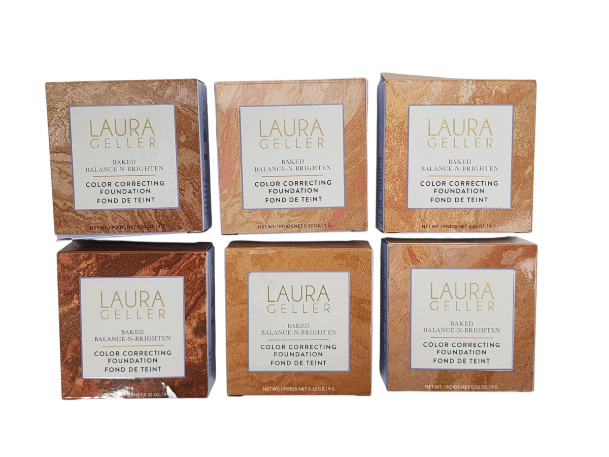 Laura Geller Baked Balance-N-Brighten Color Correcting Foundation .32oz Open Box