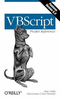 VBScript Pocket Reference - Paperback, by Lomax Paul; Childs Matt; - Very Good q