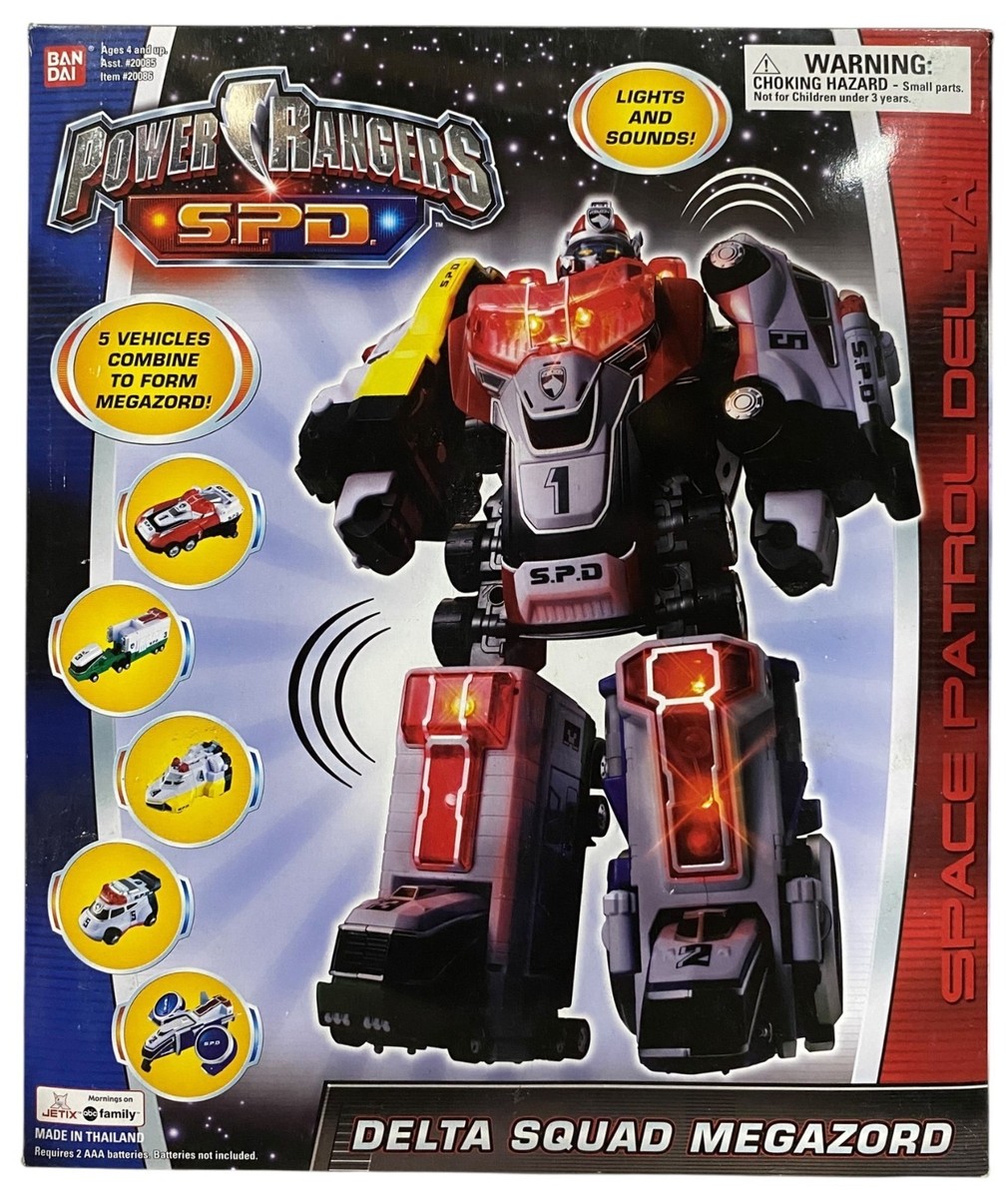 Megazord toy パワーレンジャー s.p.d. aスクワッド Power Rangers SPD