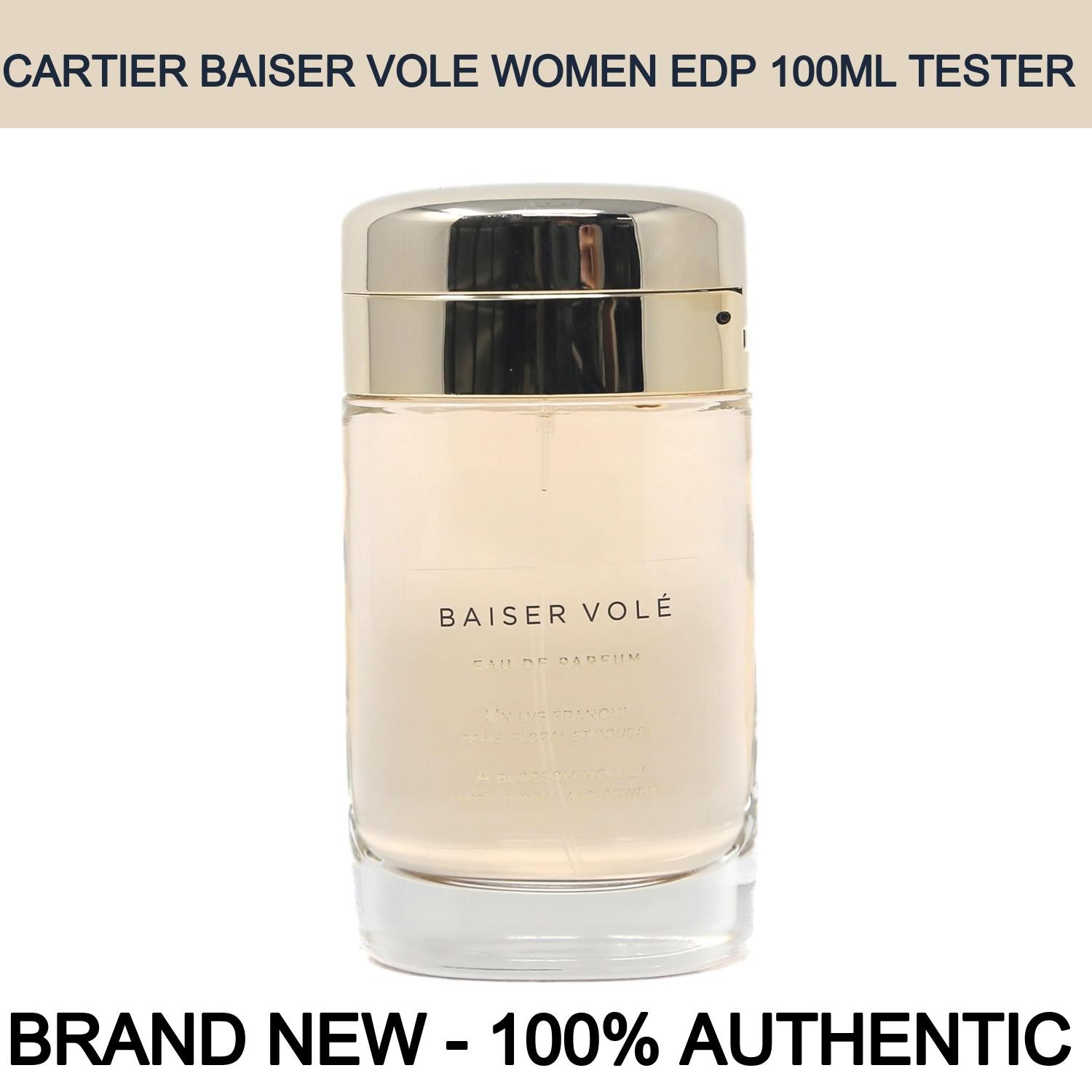 Cartier Baiser Volé Eau de Parfum Tester Spray oz for Women