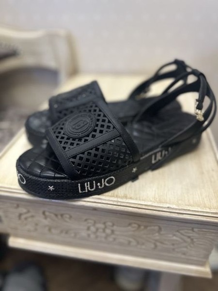 Women Heels Black Leather 38