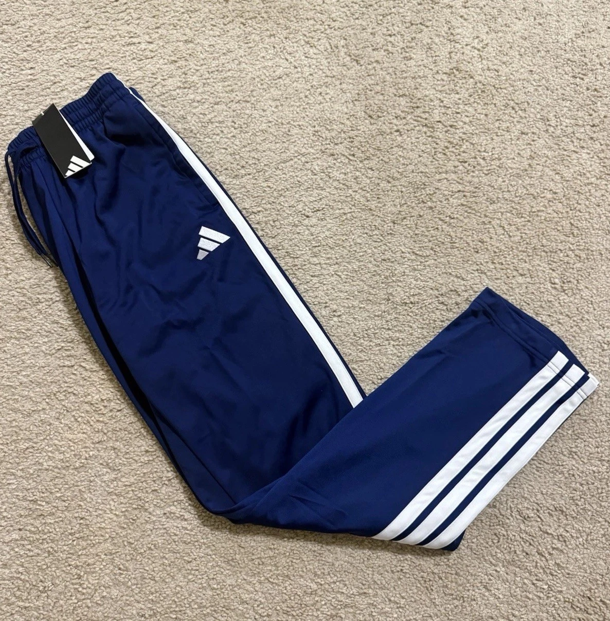 ADIDAS Men's OPEN HEM BOTTOM Tricot Track Pants Dark Blue JI8803 Multiple Sizes
Opens in a new windo