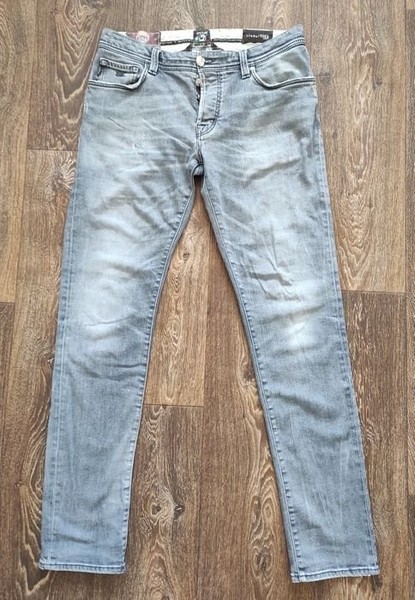 Men Tramarossa Jeans Navy Cotton 34