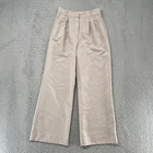 Abercrombie & Fitch Trouser Pants Womens 4S Beige Relaxed Wide Leg Capsule