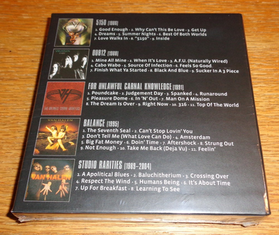 Van Halen The Collection II 5CD Box Set 2023 Remastered Sammy
