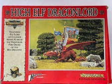 High Elf Thaindon - Dragon Lord Of Caledor - Marauder Metal. Complete. Boxed 