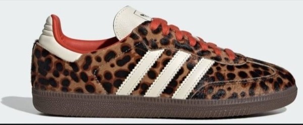 Adidas samba OG Red Leopard