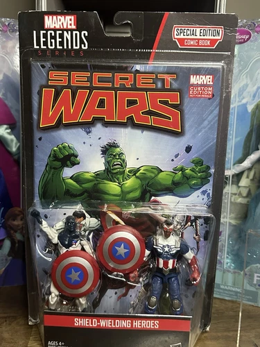 Hasbro Marvel Legends Secret Wars Shield Wielding Heros Action Figures 3.75"