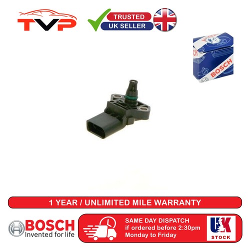 Bosch Map Sensor For Porsche 911 2012-2019 3.8 0261230266 - Picture 1 of 1