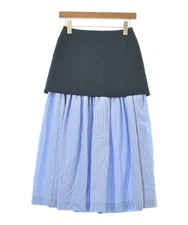 LE CIEL BLEU Long/Maxi Length Skirts BluexNavyxWhiteetc. 2200632919048