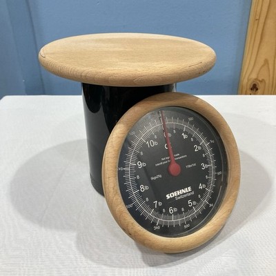 Soehnle Modern Style 11 Lb Analog Kitchen Scale, Wood / Plastic, Switzerland