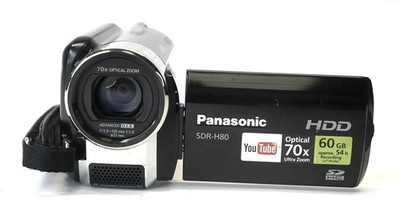 Panasonic SDR-H80P 70X Optical Zoom HDD Camera - Free Shipping | eBay