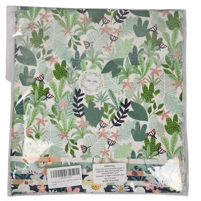 Flic-Flac Variety of Floral Fabric 20x20'' 15 pieces NIP