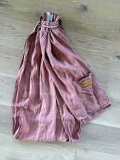 Kyte Baby Ring Sling Baby Carrier 100 Linen Muted Pink