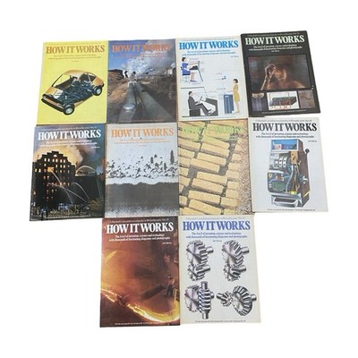 How It Works Magazine Lot Parts 31 40 Vintage Science Technology 2nd Edition