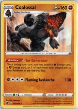 Coalossal Holo Rare SWSH02: Rebel Clash 107/192 MP