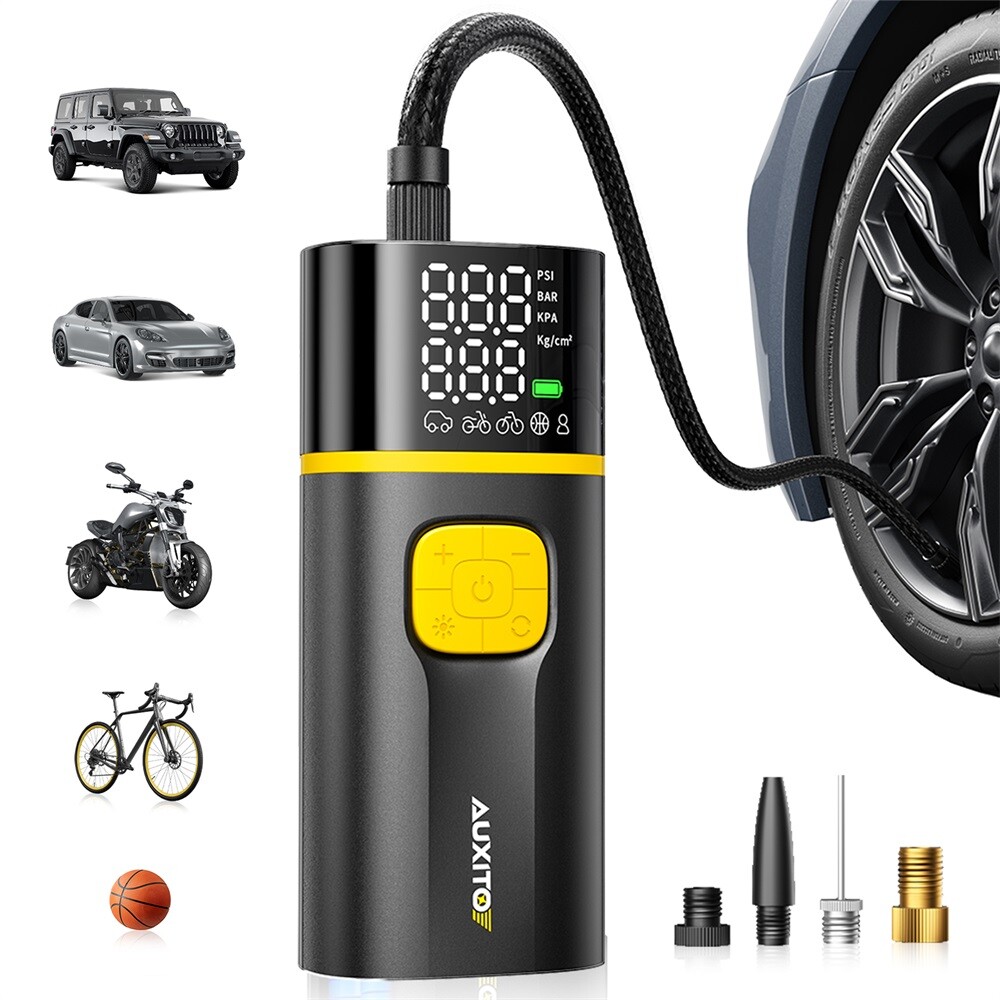 AUXITO A502 7800mAh Portable Car Tire Inflator Air Compressor Pump