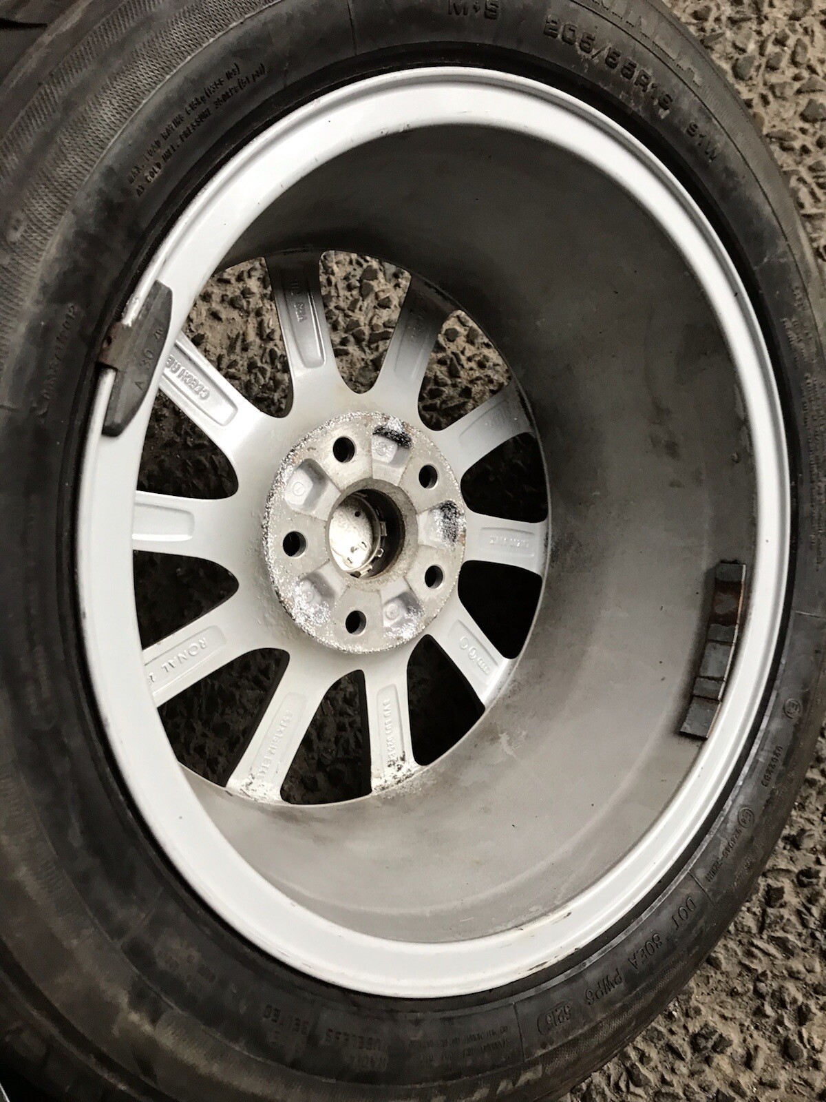 X1 SINGLE AUDI A3 8V 8P 16 ALLOY WHEEL TYRE 8V0601025BM 16 INCH 205 x1-single-audi-a3-8v-8p-16-alloy-wheel-tyre-8v0601025bm-16-inch-205