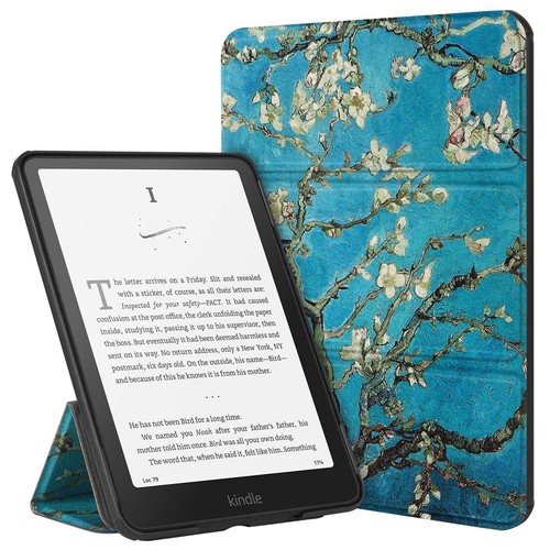 For Kindle Paperwhite 6 12th Gen 2024 7" Cute Pattern Flip Stand Magnetic Case - Picture 20 of 23