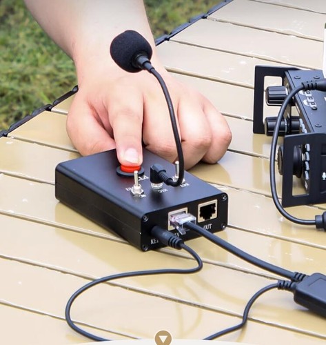 Multi-functional Station Microphone CW Key Mic PTT for XIEGU/YAESU/Universal - Picture 1 of 6