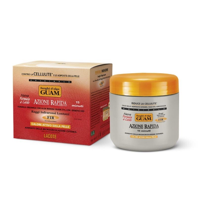 GUAM Algenschlamm Guam Anti Cellulite Schnellwirksam Heißformel 500gr