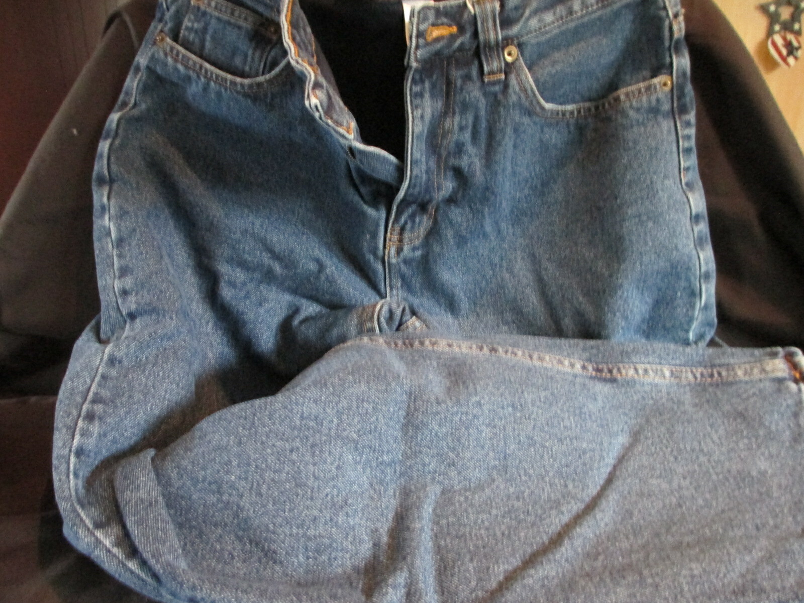 Womens Insulated Basic Editions Jeans Size 32W X … - image 1