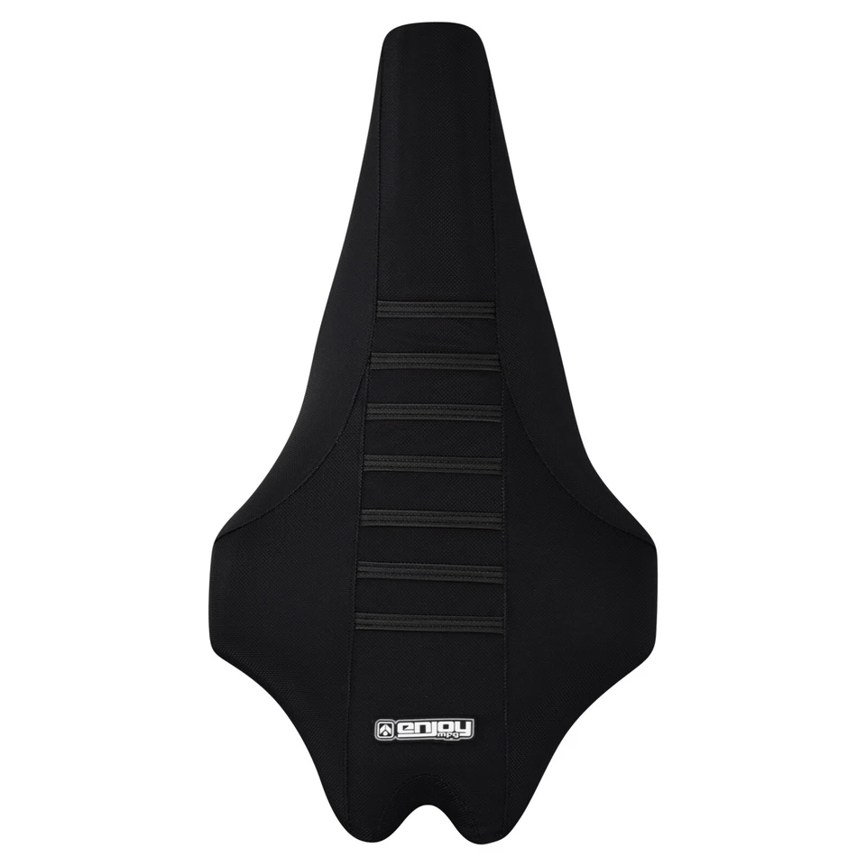 Yamaha YFZ 450R Seat Cover 2009 - 2020   BLACK / BLACK / BLACK RIBBED QUAD #201 - Image 3 of 4