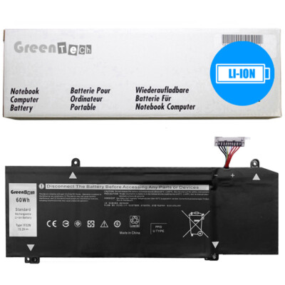 GREENTECH 1F22N JJPFK BATTERY FOR DELL G5 5590 G7 7590 ALW M15 M17 15.2V 60WHR