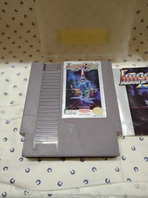 Nes Nintendo Image Fight Game Cartridge w/Manual Insert NICE TESTED