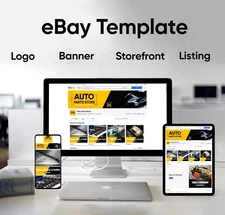 eBay Storefront HTML listing template design Auto parts Car Parts ebay motors