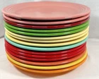 HOMER LAUGHLIN FIESTAWARE DINNER PLATES 10.5" MULTIPLE COLORS