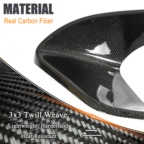 Passt für Mercedes CLA C118 W118 CLA45 Carbon Front Flossen Splitter Canards - Bild 4 von 11