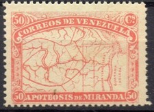 VENEZUELA ! Timbre ancien NEUF de 1896 n°57