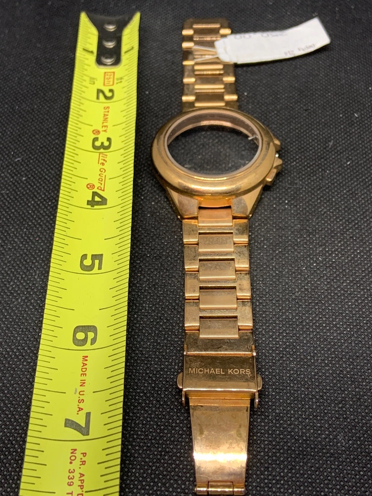 Michael Kors Stainless Steel Watch Band Bracelet Straps Links & Case 20mm Q723